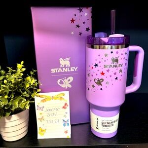In Hand! NIB Olivia Rodrigo x Stanley 40oz quencher h2.0 flowstate tumbler